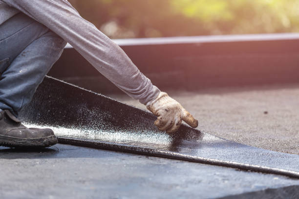 Professional Waterproofing technician working in Sinking Spring, OH